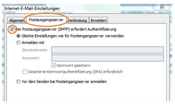 Postausgangangsserver